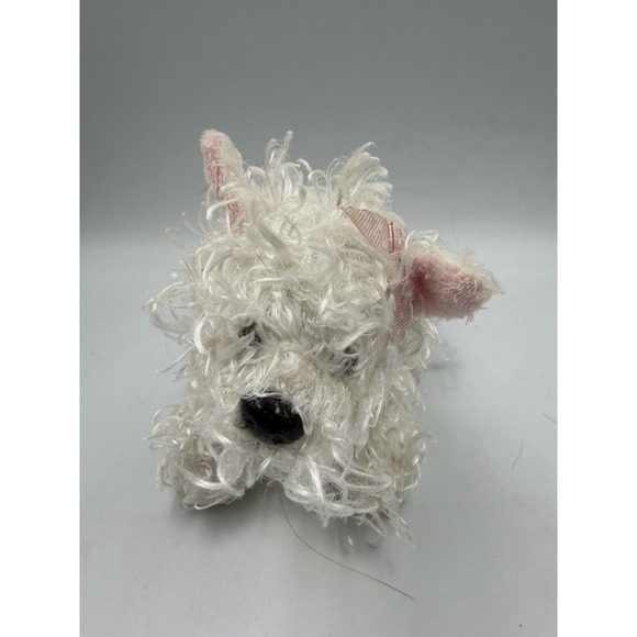 Webkinz Ganz 8" White Terrier Dog HM106 Plush Stuffed - NO CODE - Picture 2 of 10